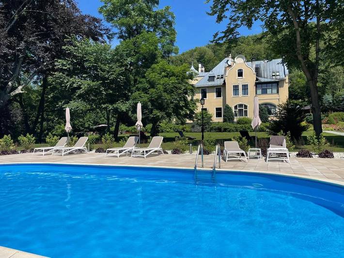 Bed & breakfast dla 2 osób, z Taras i Ogród oraz Basen i Sauna w Stronie Śląskie
