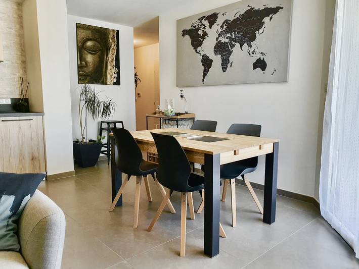 Gîte pour 4 personnes, avec jardin ainsi que balcon et vue sur le lac à Annecy - 3