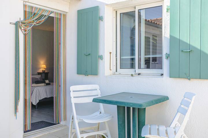 Location de vacances pour 3 personnes, avec Jardin à Ars-en-Ré