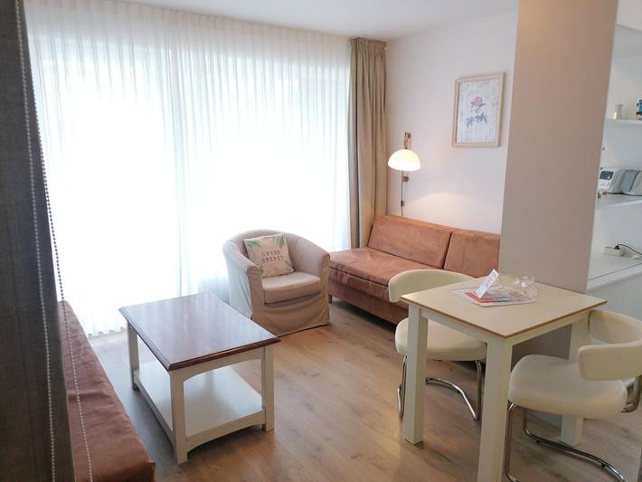 Studio für 2 Personen, mit Balkon auf den Nordseeinseln