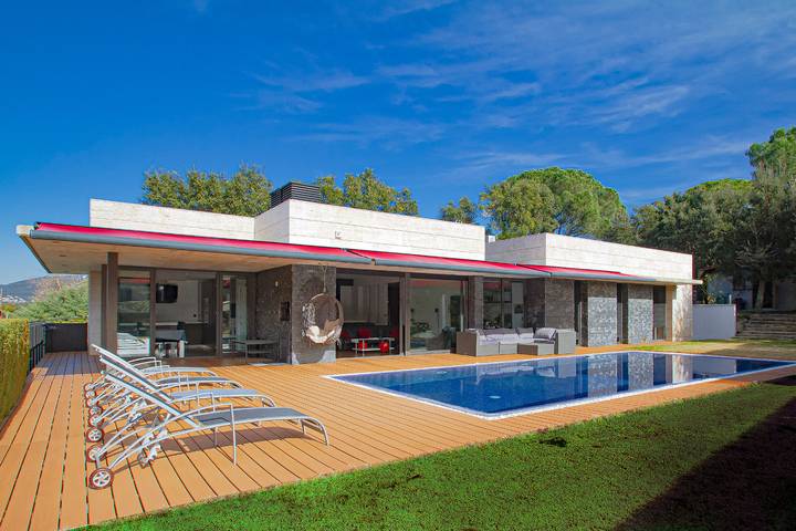 Villa pour 8 personnes, avec Terrasse et Jardin à Calonge