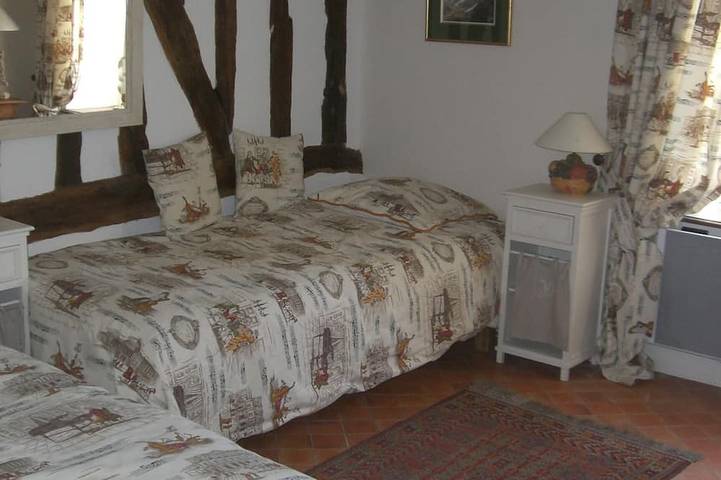 Location de vacances pour 6 personnes, avec terrasse ainsi que piscine et jardin à Cléry-Saint-André - 3