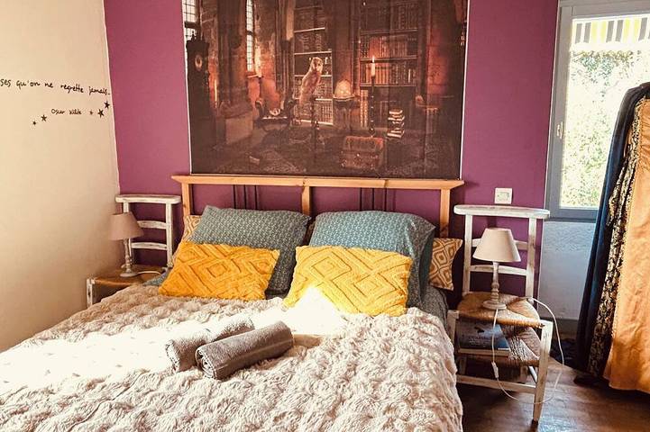 Gîte pour 5 personnes, avec jardin et balcon ainsi que jacuzzi et piscine à Fargues - 4