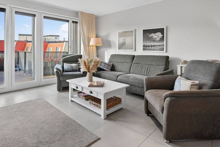 Ferienwohnung für 4 Personen, mit Balkon/Terrasse