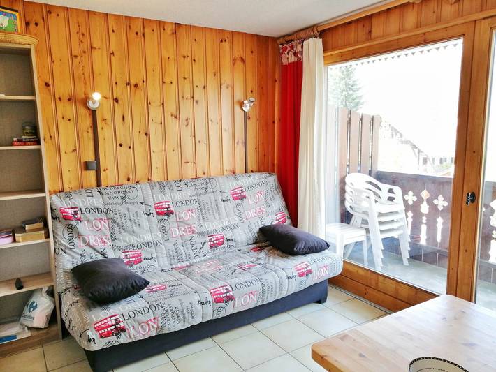 Gîte pour 4 personnes, avec balcon dans Station de Morillon - 2