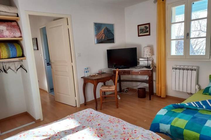 St-Lary-Vignec: 1 ou 2 chambre(s)+sdb pour 2/4p. Maison privée. Vue panoramique in Vignec, Parc national des Pyrénées