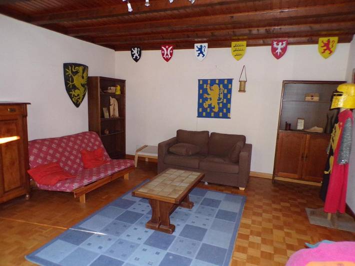 Appartement de vacances pour 8 personnes, avec vue ainsi que jardin et terrasse