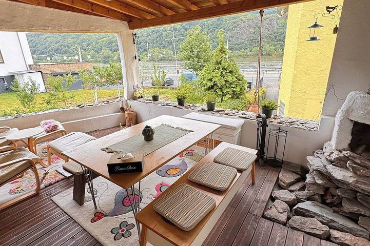 Ferienhaus für 6 Personen, mit Garten und Balkon am Mittelrhein