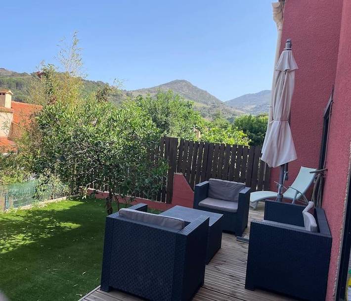 Villa pour 6 personnes, avec Terrasse ainsi que Jardin et Vue à Collioure - 4