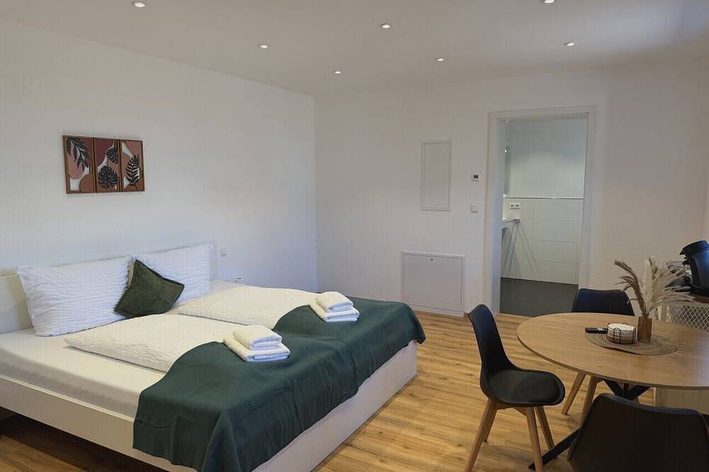 Ganze Wohnung, Compact Studio 14 Min Legoland Burgau | Smart Lock + Wlan in Burgau, Bayerisch Schwaben