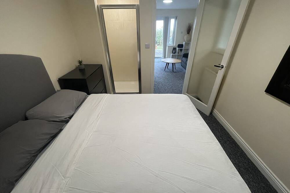 Ganze Wohnung, Apartment-Eigenes Badezimmer-Komfort-Blick auf die Landschaft in Yarm, Stockton-on-Tees