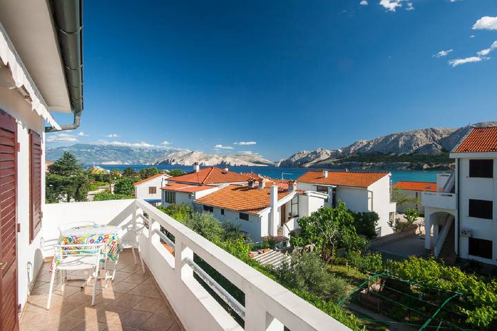 Ferienwohnung für 5 Personen, mit Balkon, kinderfreundlich in Baska - 2