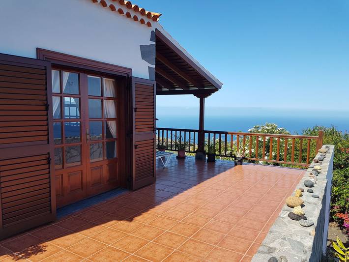 Mit Garten und wunderbarer Aussicht in Fuencaliente de la Palma, La Palma Süd