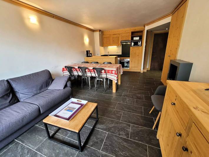 Ganze Wohnung, Ferienwohnung 3 Zimmer - 6 Personen in Lanslebourg-Mont-Cenis, Region Saint-Jean-de-Maurienne