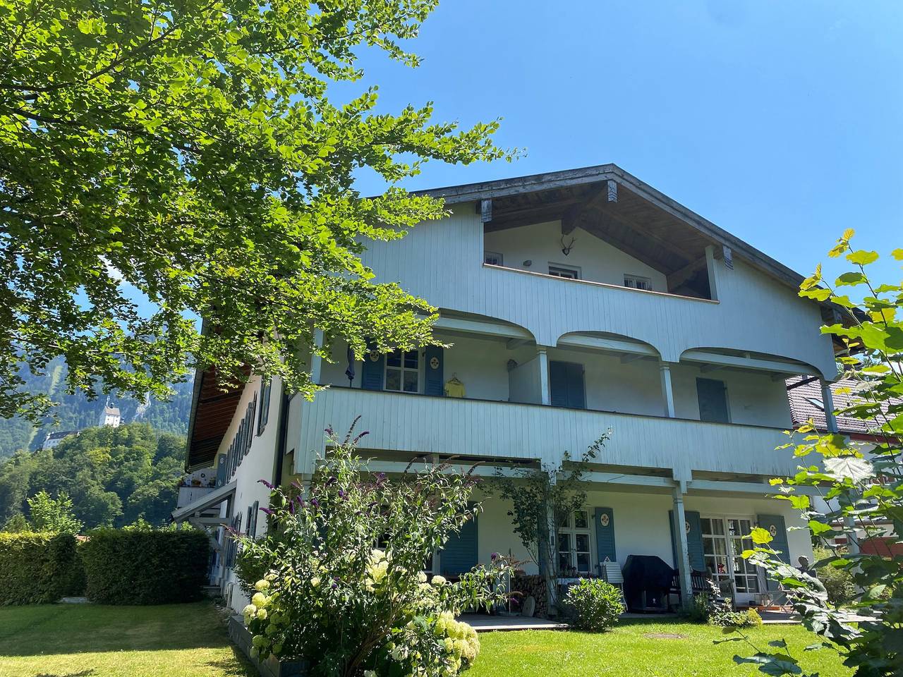 Ganze Ferienwohnung, Ferienwohnung Johannsen Haus Elisabeth - Ferienwohnung mit separatem Schlafzimmer und West-Balkon, 77 qm in Kampenwand, Aschau im Chiemgau
