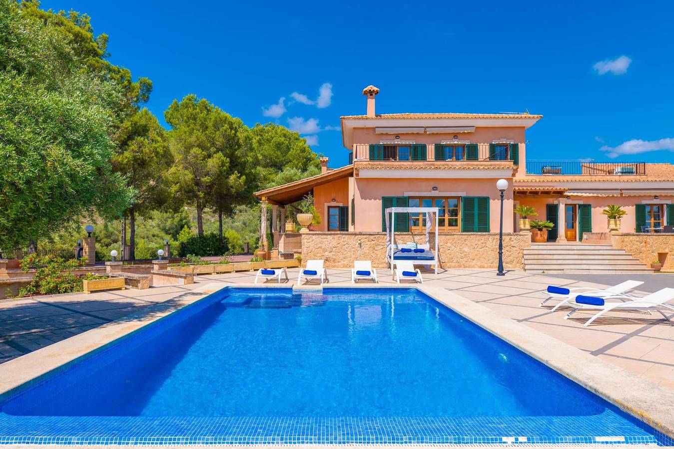 Imagine Villa - Villa mit privatem Pool und spektakulärem Bergblick - Kostenloses Wlan in Puntiró, Palma