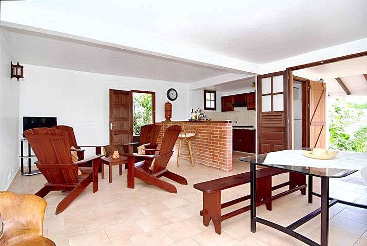 Maison de vacances pour 5 personnes, avec terrasse en Martinique - 4