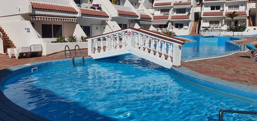 Gîte pour 4 personnes, avec terrasse et piscine à Playa de las Américas