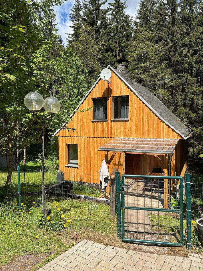 Ferienhaus für 5 Personen, mit Balkon im Thüringer Wald