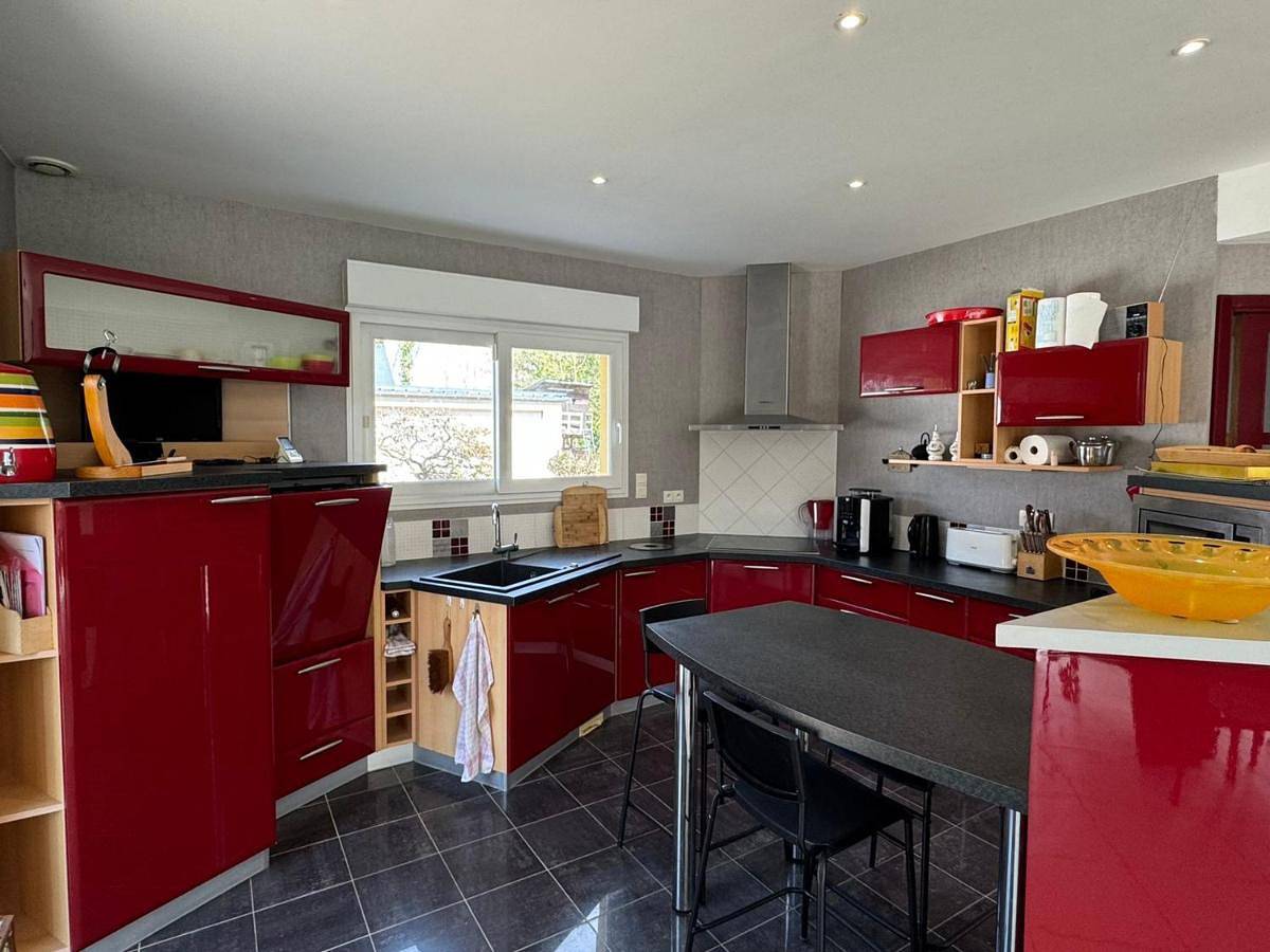 Villa moderne 4 chambres avec grande piscine chauffée - Fr-1-487-380 in Bavent, Région de Caen