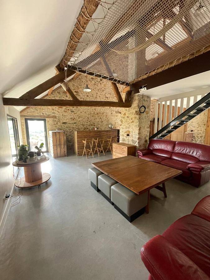 Location de vacances pour 15 personnes, avec jardin et vue à Champtocé-sur-Loire