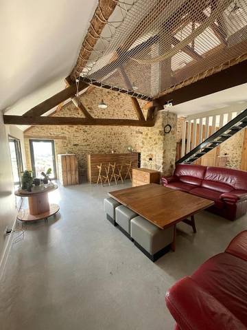 Location de vacances pour 15 personnes, avec jardin et vue, animaux acceptés à Champtocé-sur-Loire