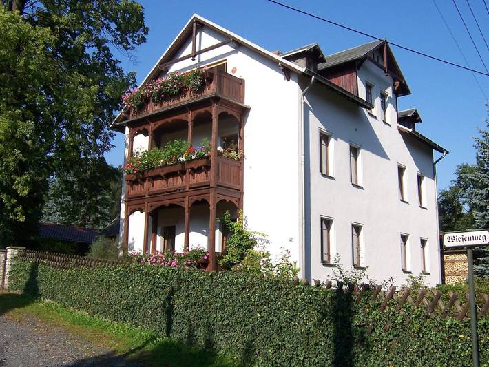 Ferienwohnung für 5 Personen, mit Balkon und Terrasse sowie Garten in Gohrisch