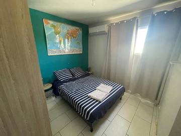 Cottage pour 2 personnes, avec terrasse dans Plage de la Saline