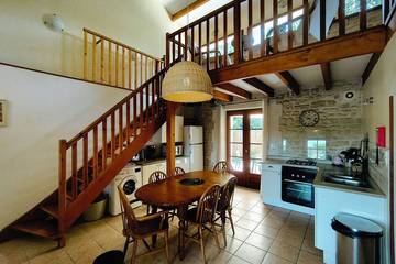 Gîte pour 9 personnes, avec jardin ainsi que piscine et jacuzzi dans les Deux-Sèvres