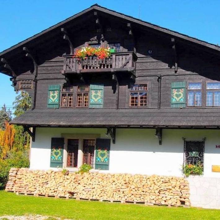 Ferienwohnung für 6 Personen, mit Ausblick und Garten sowie Seeblick in Marienbad