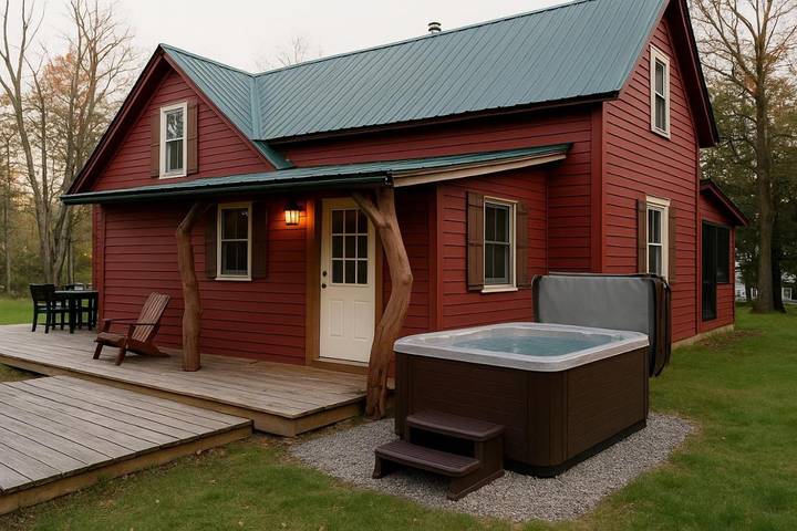 Location de vacances pour 6 personnes, avec jacuzzi et terrasse à Pippin - 2