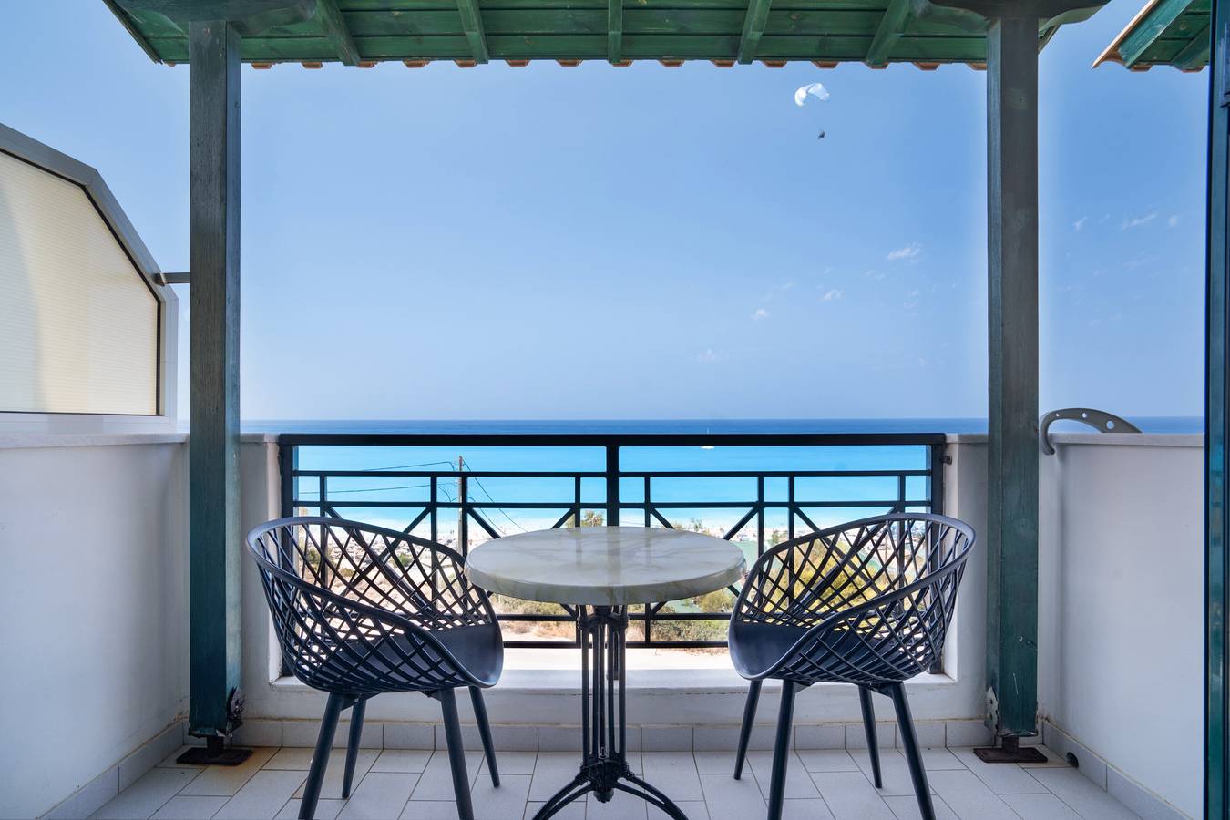 Ganzes Studio, Einzimmerapartment 'Sunset Triple 1' mit Meerblick, Wlan und Klimaanlage in Agios Nikitas, Griechenland