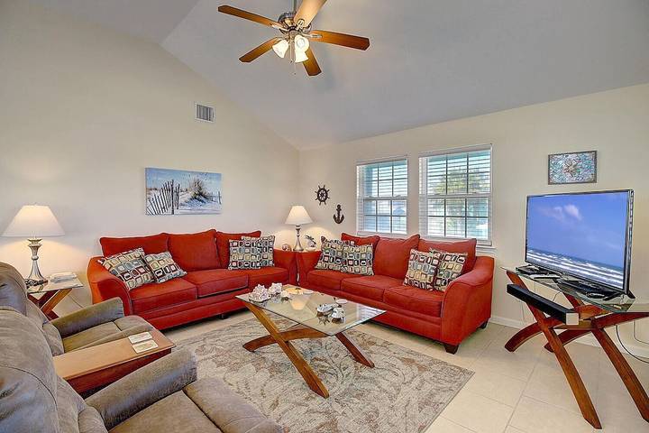Vacation house for 12 people, with balcony and pool in Port Aransas