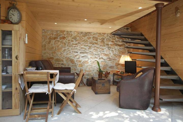 Gîte pour 2 personnes, avec sauna et vue ainsi que piscine et jardin à Saint-Paul-et-Valmalle - 3