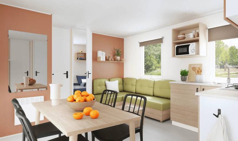 Camping für 8 Personen, mit Kinderpool und Terrasse sowie Pool in Grimaud - 4