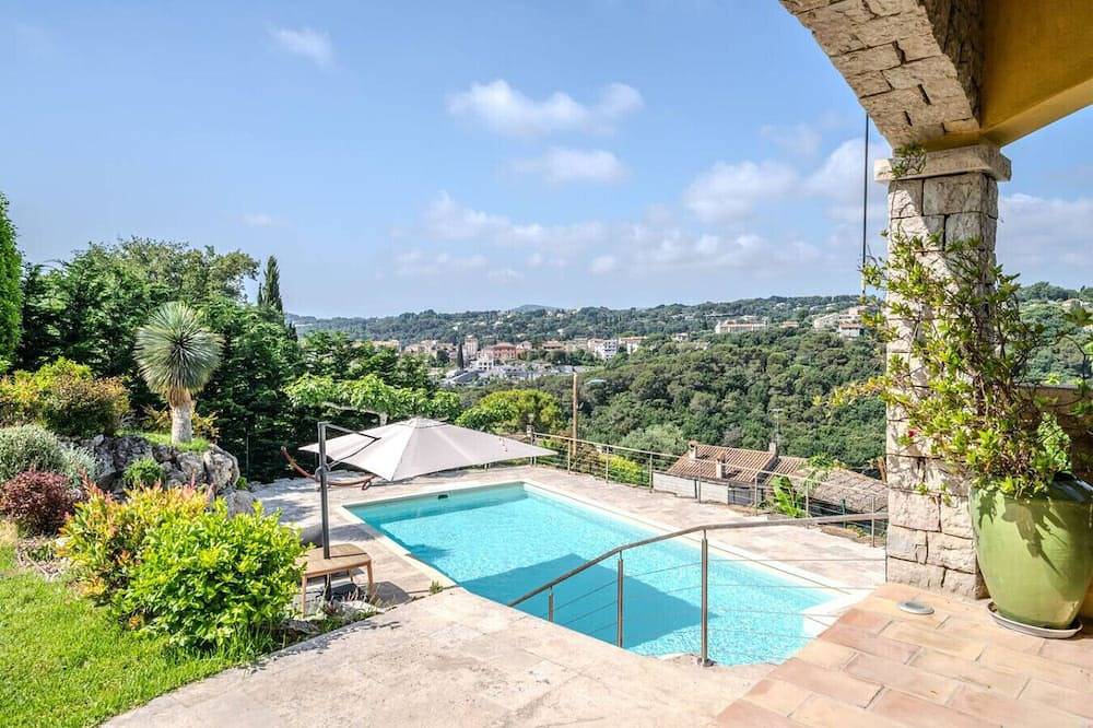 Villa Biot- Vue imprenable et un cadre enchanteur in Biot, Mittelmeerküste (Frankreich)