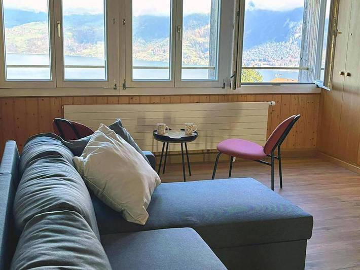 Gîte pour 4 personnes, avec vue et vue sur le lac à Krattigen - 3