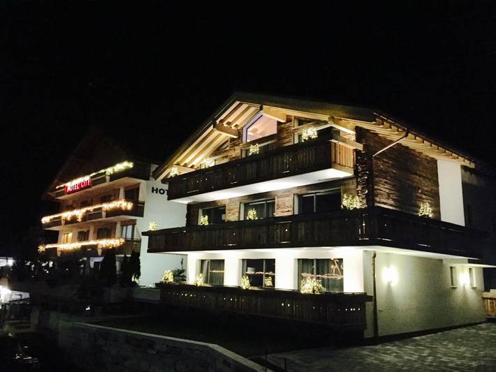 Hôtel pour 2 personnes, avec vue ainsi que sauna et balcon, animaux acceptés à Täsch - 3