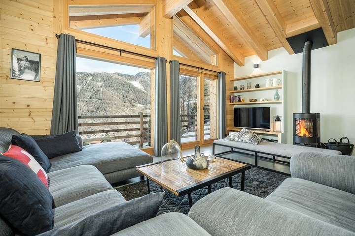 Gîte pour 10 personnes, avec terrasse à Riddes - 2