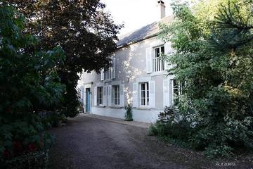 Maison d’hôte pour 4 personnes, avec sauna ainsi que jardin et vue dans Saint-Andelain