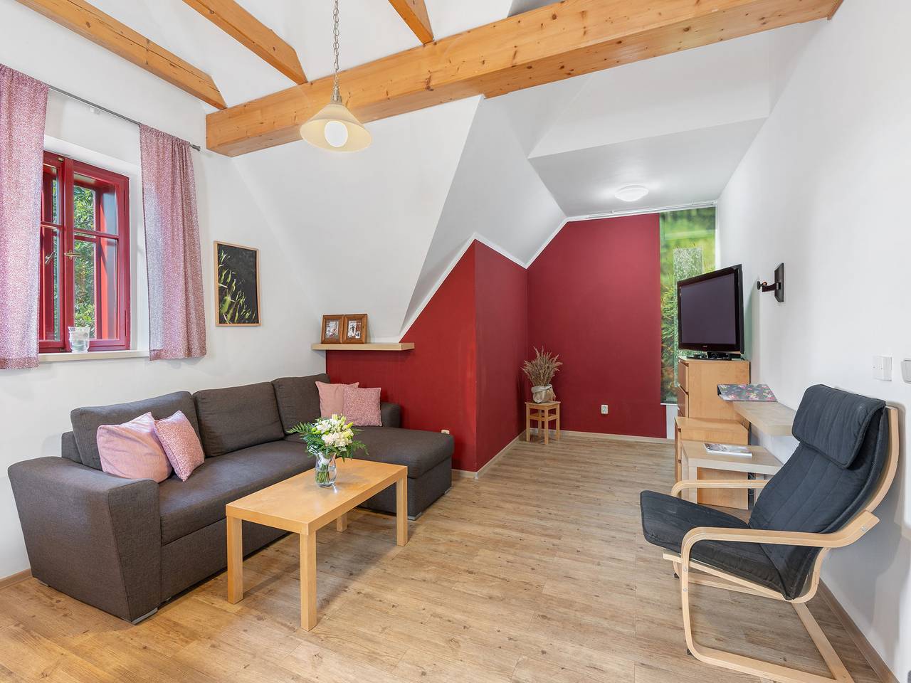 Cały apartament, Na mechu in Hřensko, Czeska Szwajcaria