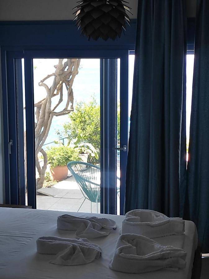 Appartement de vacances pour 3 personnes, avec Terrasse ainsi que Jardin et Vue