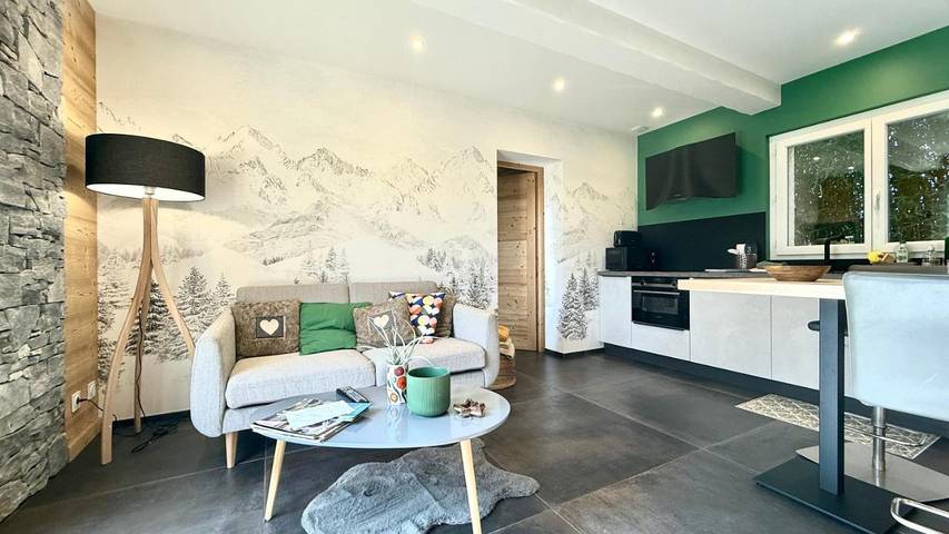 Location de vacances pour 2 personnes, avec vue et jardin à Fillinges - 2