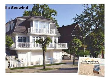 Ferienhaus für 4 Personen, mit Balkon und Garten in Binz
