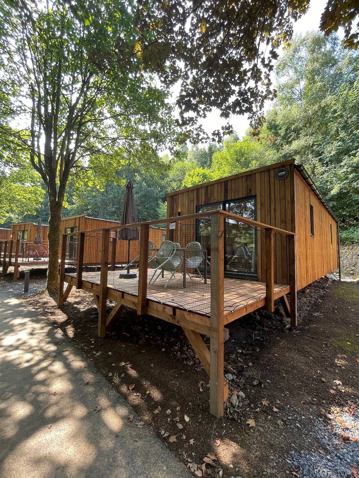 Lodge für 4 Personen mit Balkon/Terrasse in Enschede, Twente