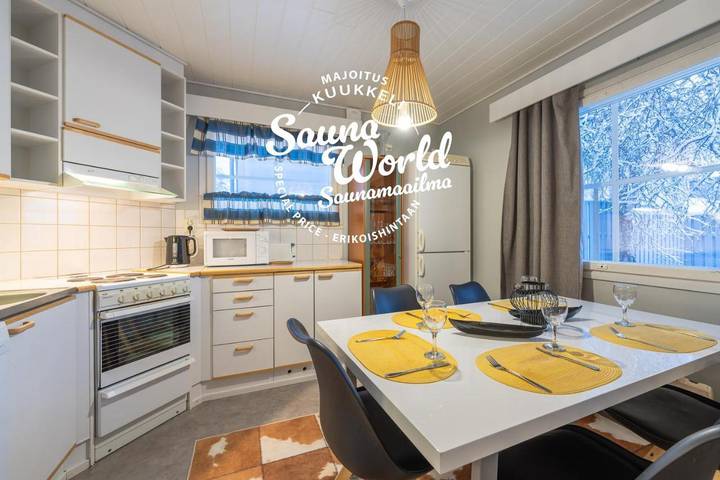 Appartement de vacances pour 6 personnes, avec balcon et sauna