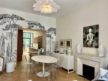 Gîte pour 6 personnes, avec balcon et vue, animaux acceptés dans Opera De Nice