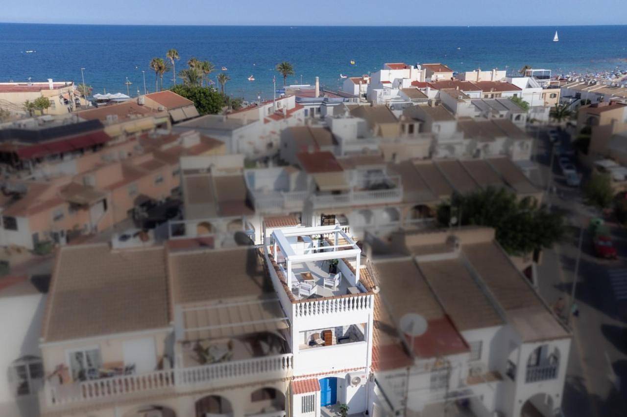 Fewoamann Ferienhaus Mil Palmeras - 2 Min zum Strand & Meerblick in Pilar de la Horadada, Costa Blanca