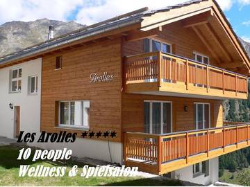 Hütte für 10 Personen in Saas-Fee, Monte Rosa Massiv, Bild 1
