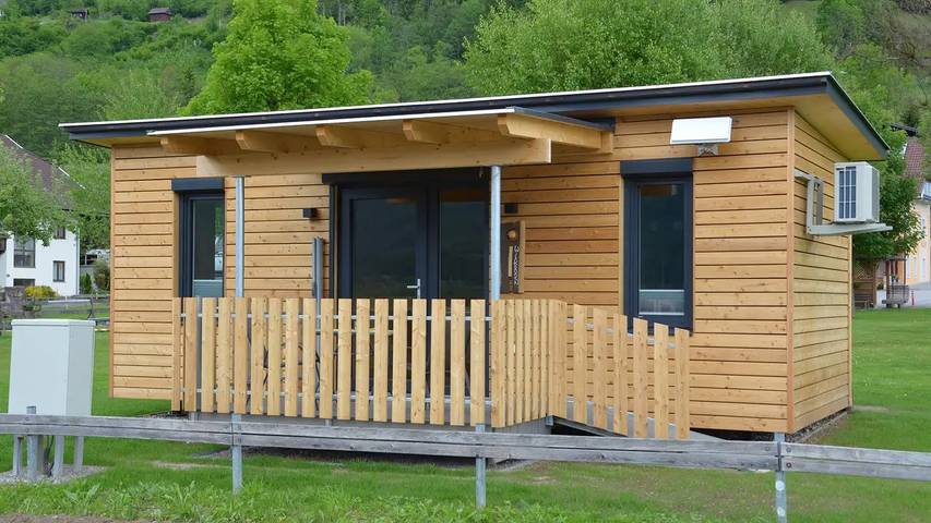 Camping für 4 Personen, mit Terrasse und Pool in Österreich - 3